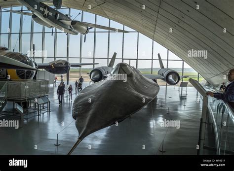 SR71 Blackbird at Duxford Imperial War Museum Stock Photo - Alamy