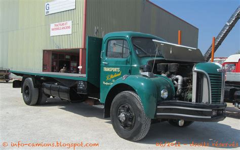 INFO CAMIONS Berliet GLM 10 B De 1956