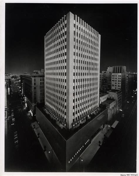 CALIFORNIA BANK BUILDING, LOS ANGELES (1960) Oversize photo - WalterFilm