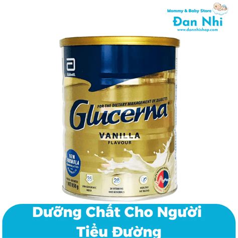 Sữa Bột Abbott Glucerna Úc 850 Đan Nhi Mommy Baby Store