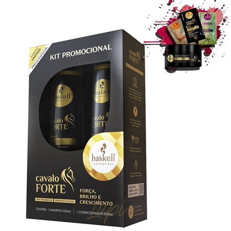 Promopack Haskell Cavalo Forte 500ml Shopee Brasil