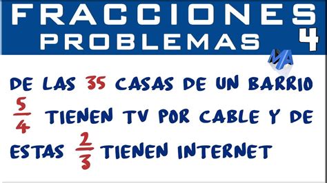 Soluci N De Problemas Con Fracciones Ejemplo Youtube