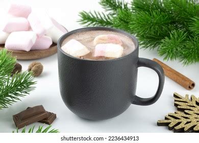 Hot Winter Cocoa Drink Chocolate Pieces Stock Photo Shutterstock