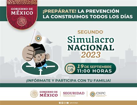 Primer Simulacro Nacional Te Contamos Cu Ndo Es Para Estar Preparados