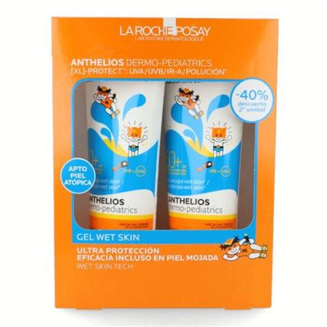 La Roche Posay Anthelios Dermo Pediatrics 50 Spf 200ml Loción Wet Skin