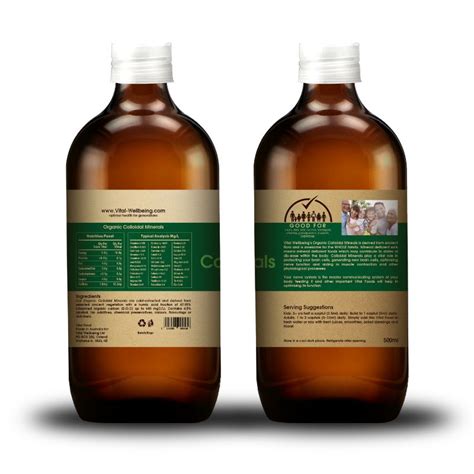 Plant Derived Organic Colloidal Minerals - Vital Wellbeing