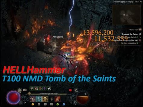 Diablo Hellhammer Upheaval Charge Barbarian T Nightmare Dungeon