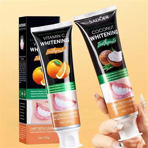 Wholesale SADOER Coconut Vitamin C Organic Oral Care Mouth Teeth Wash