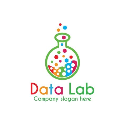 Logotipo Colorido De Laboratorio Vector Gratis