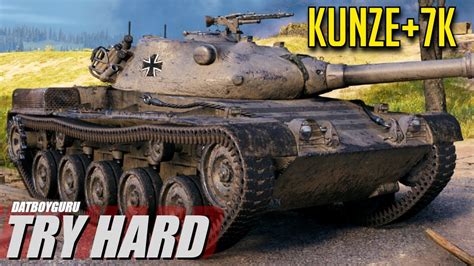 Try Hard Kunze Panzer Dmg World Of Tanks Youtube