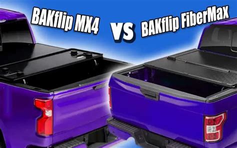 Bakflip Mx Vs Fibermax Compare Tonneau Covers