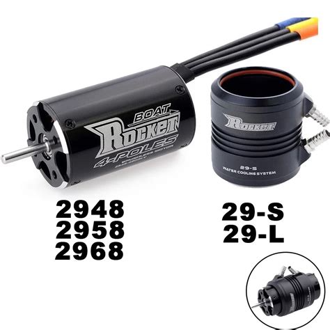 Rc Boat Motor Waterproof Brushless Motor A A Esc Rc