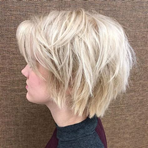 Ideas Of Shaggy Bob Hairstyles With Choppy Layers