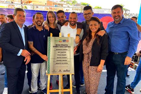 Ney Santos Entrega Restaurante Popular Bom Prato Em Embu Das Artes O