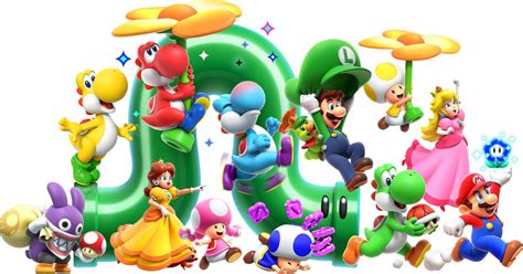 Super Mario Bros Wonder All Characters By Dergamer0 On Deviantart