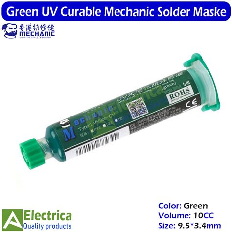 Mechanic Green Uv Curing Mask Green Printed Circuits Bga Soldering