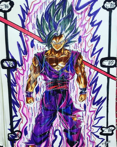 Beast gohan by Assistx on DeviantArt