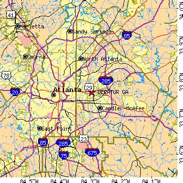 Decatur, Georgia (GA) ~ population data, races, housing & economy