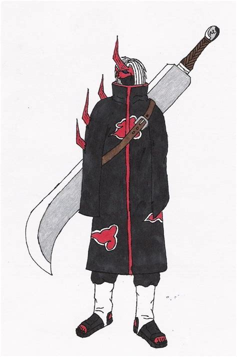 New Akatsuki Member Oc Naruto Uzumaki Art Samurai Anime Naruto