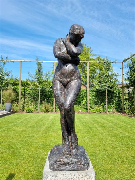 Naked Lady Eva Patinated Bronze Recent Catawiki