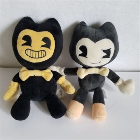 Two BENDY AND THE INK MACHINE Bendy Plush 9" Phatmojo | #4592396889