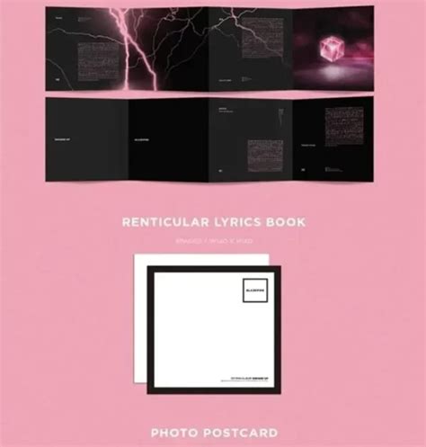 Blackpink Album Square Up Version Black Senshigeek