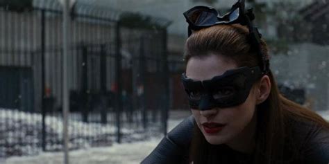 Anne Hathaway Catwoman Motorcycle