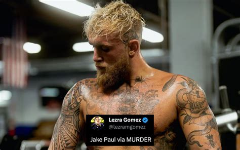 Jake Paul By Murder Fans React To Former Ufc Star Expressing