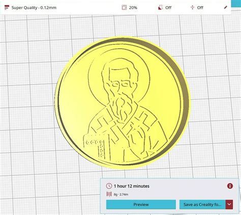 Stl File Sveti Ignjatije Modla Za Slavski Kolac Cookie Cutter Mold