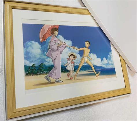 超レア スタジオジブリ 火垂るの墓 額装品 ジブリ ポスター 検 ジブリ絵画 複製原画 ポストカードジブリカレンダー 宮崎駿aコミック