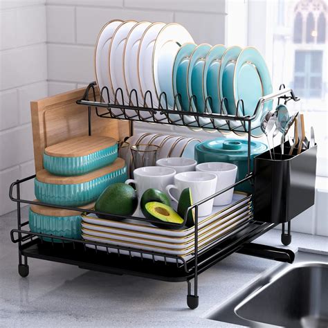 Amazon Kitsure Dish Drying Rack Large Capacity Dish Rack For