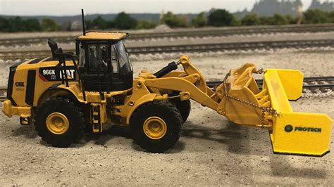 CSX Caterpillar 966 Wheel Loader & Snow Pusher Blade - By Jesse Weigand