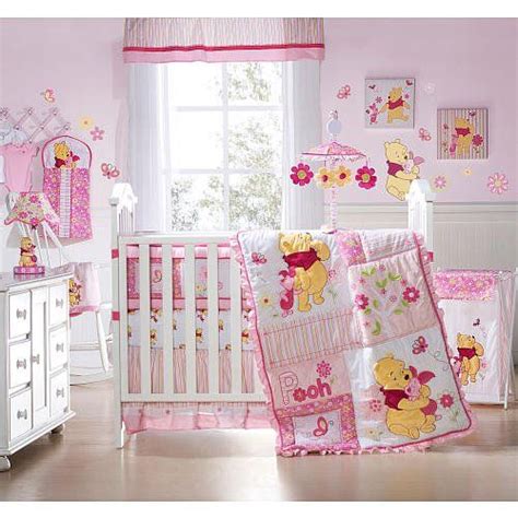 Winnie The Pooh Crib Bedding Set Girl - Hanaposy