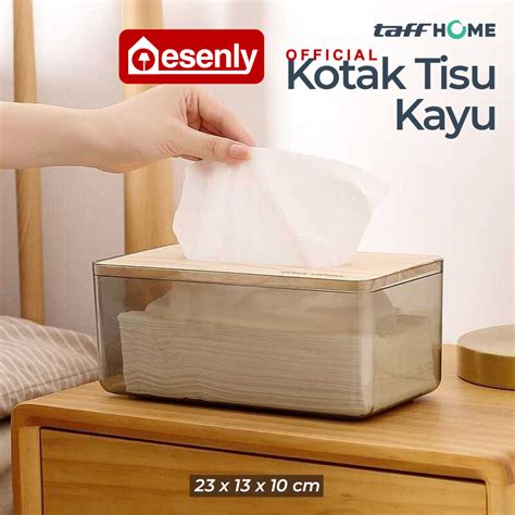 Jual Kotak Tisu Kayu Estetik Lucu Dan Unik Tempat Tissue Aesthetic