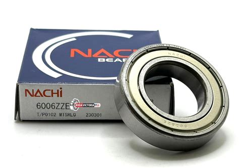 Nachi Zz E C Deep Groove Ball Bearing Metal Shielded X X Mm