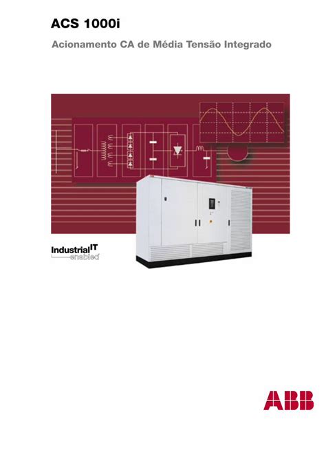 PDF Acionamento CA de Média Tensão Integrado ACS 1000i ABB ABB ACS