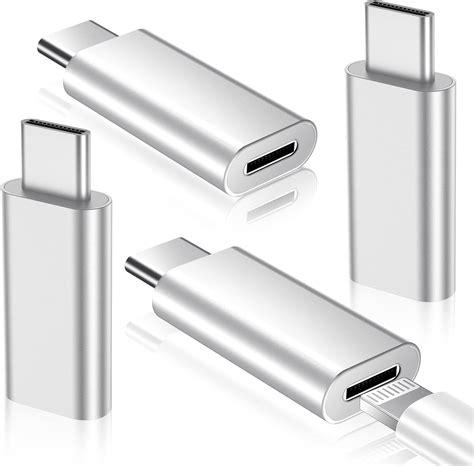 Amazon Temdan Pack Lightning To Usb C Adapter For Iphone