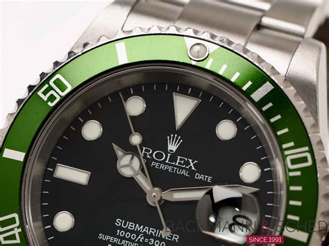 Rolex Submariner Date Jubilee Kermit Ref Lv Fat Four Box Papers Bj