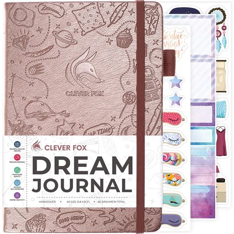 Clever Fox Hardcover Dream Journal - Guided Diary for Tracking & Analyzing Dreams - Walmart.com