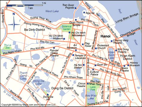 Hanoi Map and Hanoi Satellite Images