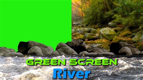 Green Screen River River Flowing Sound Green Screen Effects Vfx Youtube