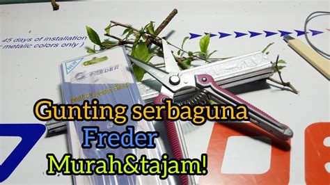 GUNTING SERBAGUNA FREDER YouTube