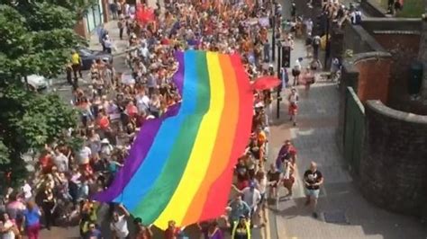 Bristol Pride Day Marked With Parade And Music Festival Bbc News