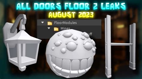 ALL DOORS FLOOR 2 LEAKS August 2023 Roblox YouTube