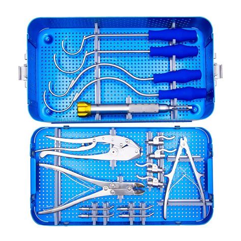 Orthopedic Trauma Surgical Instruments Titanium Cable Instrument Set