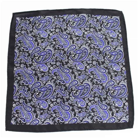 Cravate Mouchoir De Mariage Pour Homme 25x25 CM Nouvelle Mode Motif