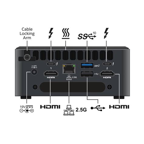 Máy Tính Mini Pc Intel Nuc 11 Pro Tiger Canyon Bnuc11tnhi50000