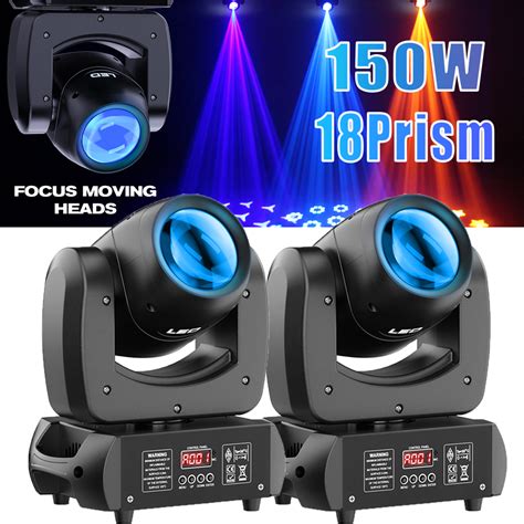 Stage Lighting 150W Moving Head DJ Party Light RGBW LED DMX Beam Disco