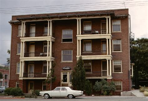 Apartment Building Salt Lake City Utah 1969 Tumblr Pics