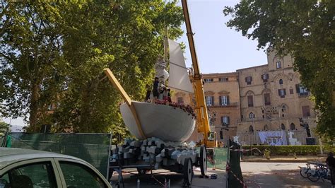 A Palermo Tutto Pronto Per Il Festino Ecco Il Carro Della Santuzza